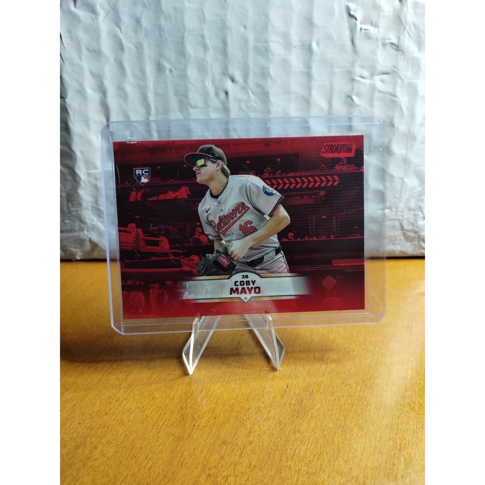 2025 Topps Stadium Club Red Foil Parallels Lot of 12 - Coby Mayo, Nick Kurtz + - Picture 11 of 13